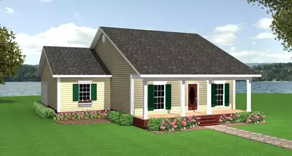 image of affordable country house plan 5656